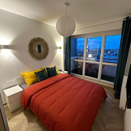 Paris Pantin Magnifique Appartement 4 Pieces De 108M2 Avec 2 Parking Interieur - Tres Cosy Pour 1 A 12 Personnes - Entierement Refait A Neuf Entire Apartment Luxurious And Warm - Pantin Paris 19 Eme Free Wifi Gratuit Luaran gambar